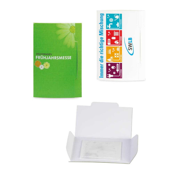 Flower-card with seeds