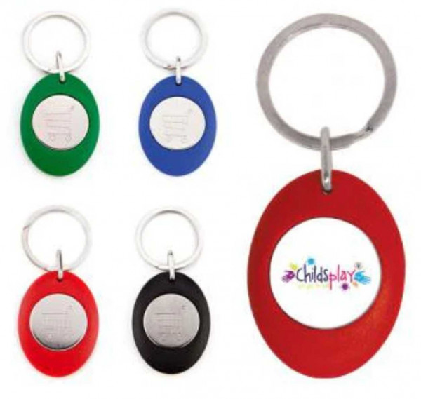 Libra Carro Shopping Keyring with a Magnetic €1 Token