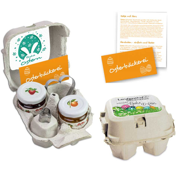 Baking set with heart - Easter