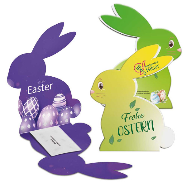 Folding card - Easter bunny