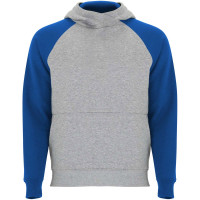 Heather grey, Royal blue