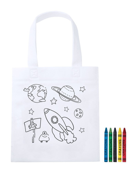 Mosby - colouring shopping bag