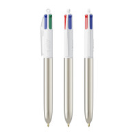 White/Metallic Silver