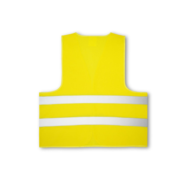 YELLOWSTONE. 100% polyester high visibility vest