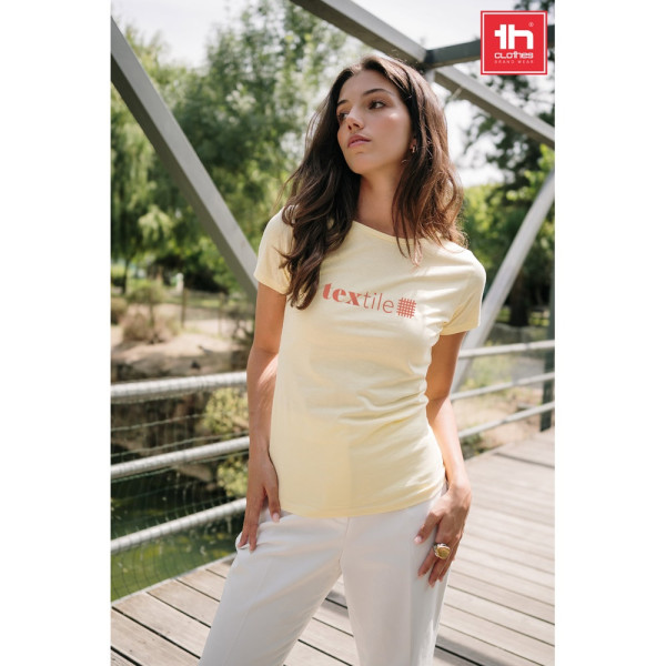 THC SOFIA. Women's fitted short sleeve cotton T-shirt