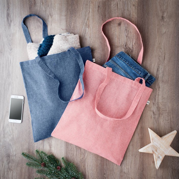 COTTONEL DUO - Shopping bag 2 tone 140 gr