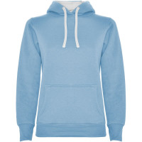 Sky blue, White