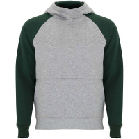 Heather grey, Bottle green