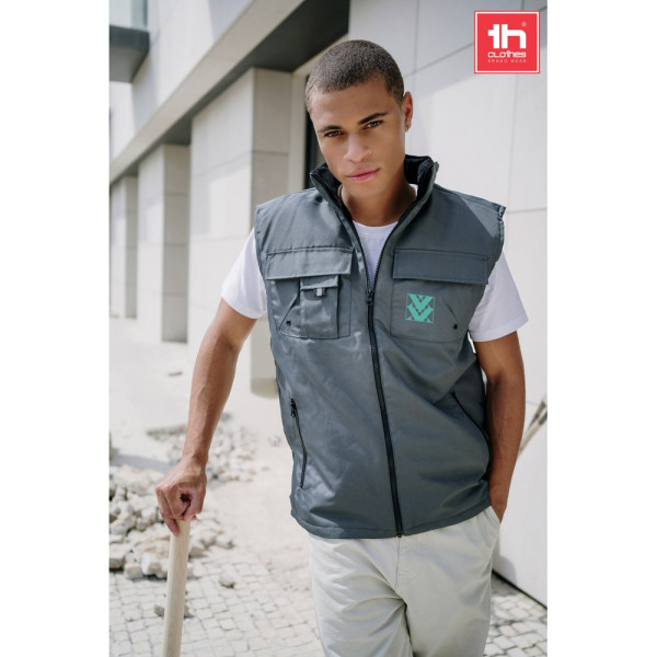 THC STOCKHOLM. Workwear padded bodywarmer