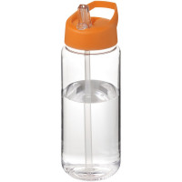 Transparent clear, Orange